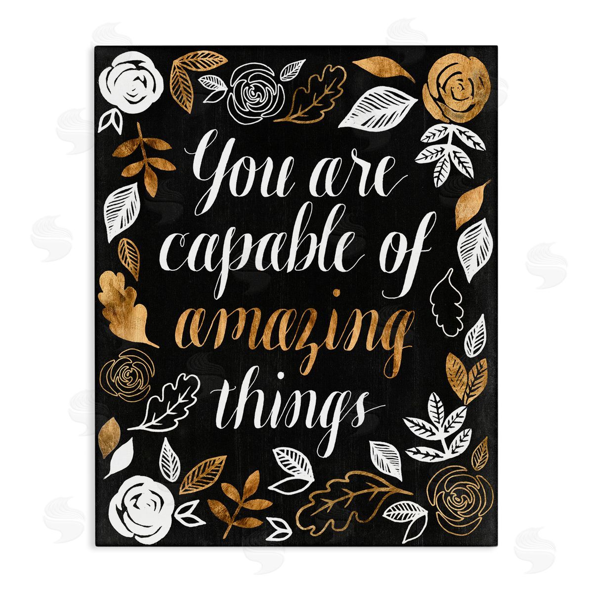 Grace Popp Capable of Amazing Things Encouragement Autumn Floral