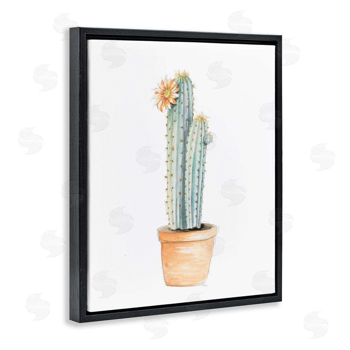 Patricia Pinto Flowering Cactus Pop Minimal Southwestern Tones