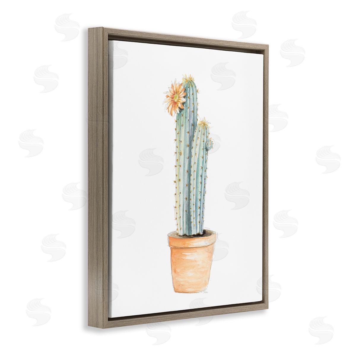 Patricia Pinto Flowering Cactus Pop Minimal Southwestern Tones