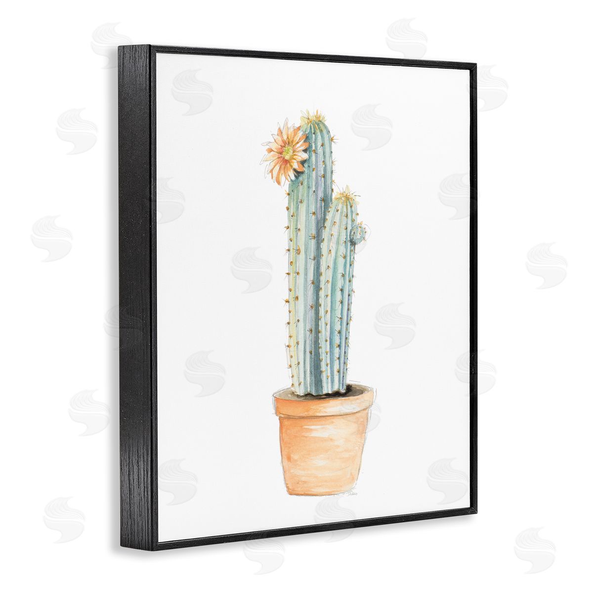 Patricia Pinto Flowering Cactus Pop Minimal Southwestern Tones