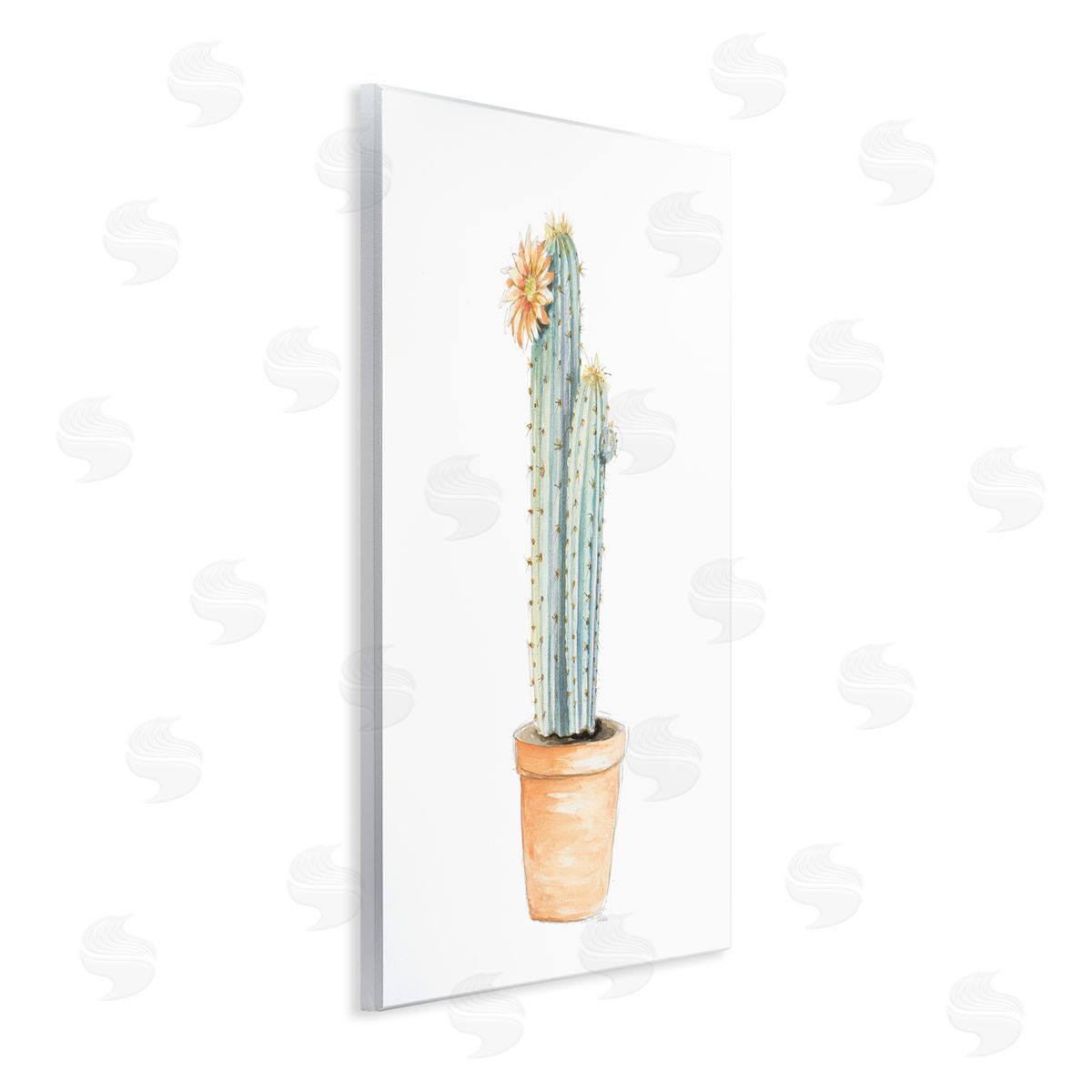 Patricia Pinto Flowering Cactus Pop Minimal Southwestern Tones