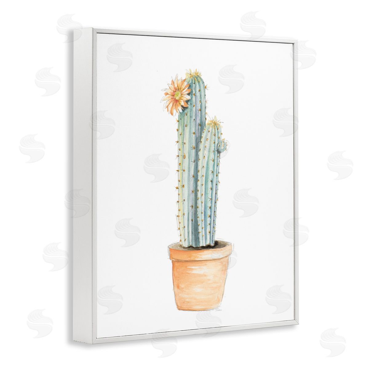 Patricia Pinto Flowering Cactus Pop Minimal Southwestern Tones