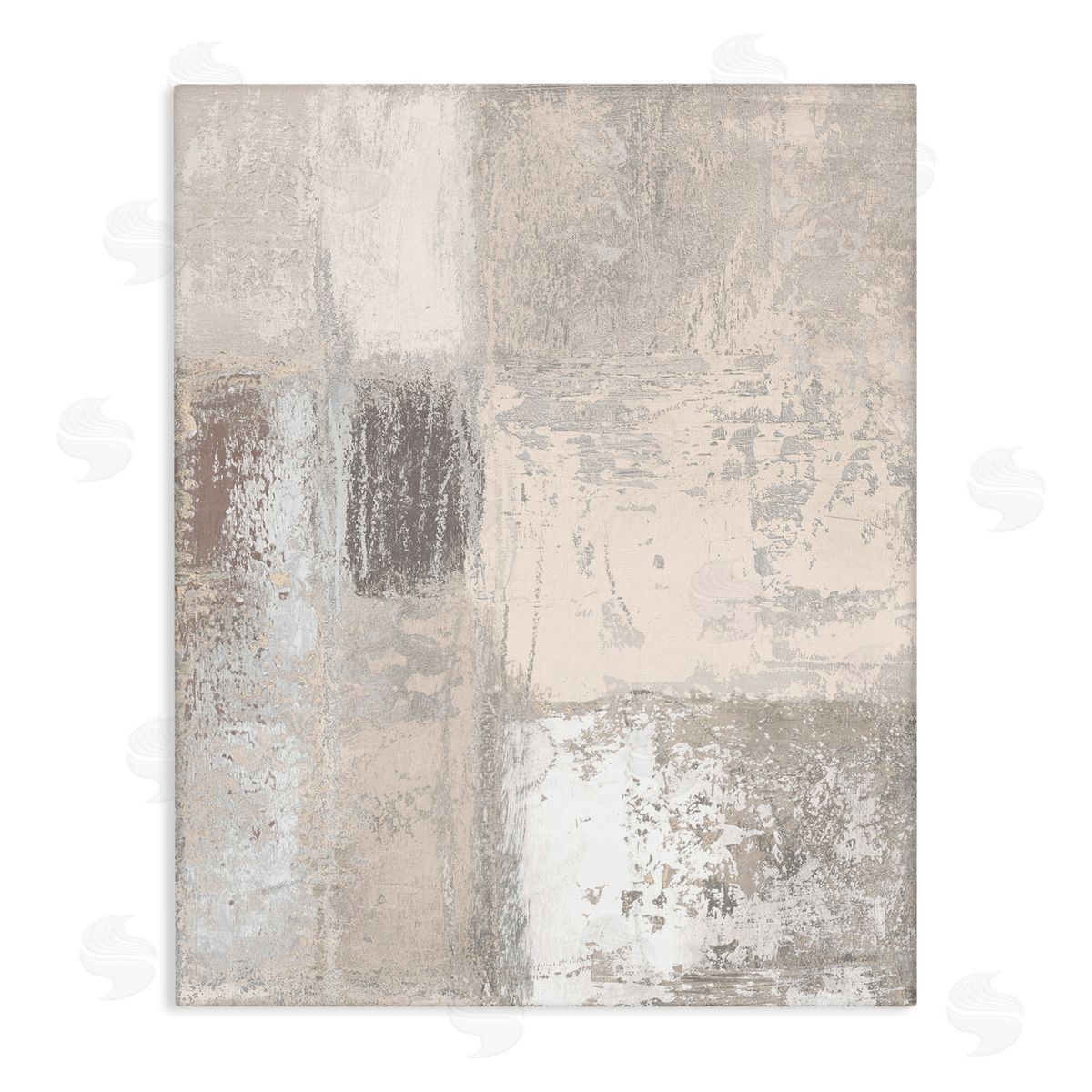 Michael Marcon Conceptual Geometric Tiles Neutral Brown Tones