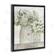 Cindy Jacobs | Alluring White Floral Jars