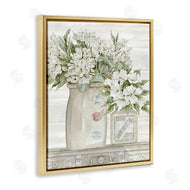 Cindy Jacobs | Alluring White Floral Jars