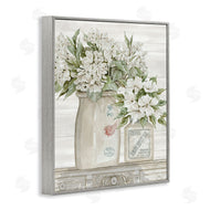 Cindy Jacobs | Alluring White Floral Jars