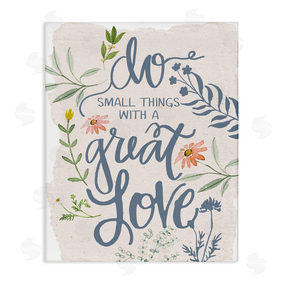 Dogwood Portfolio Do Small Things With Great Love Sentiment Blooming Florals