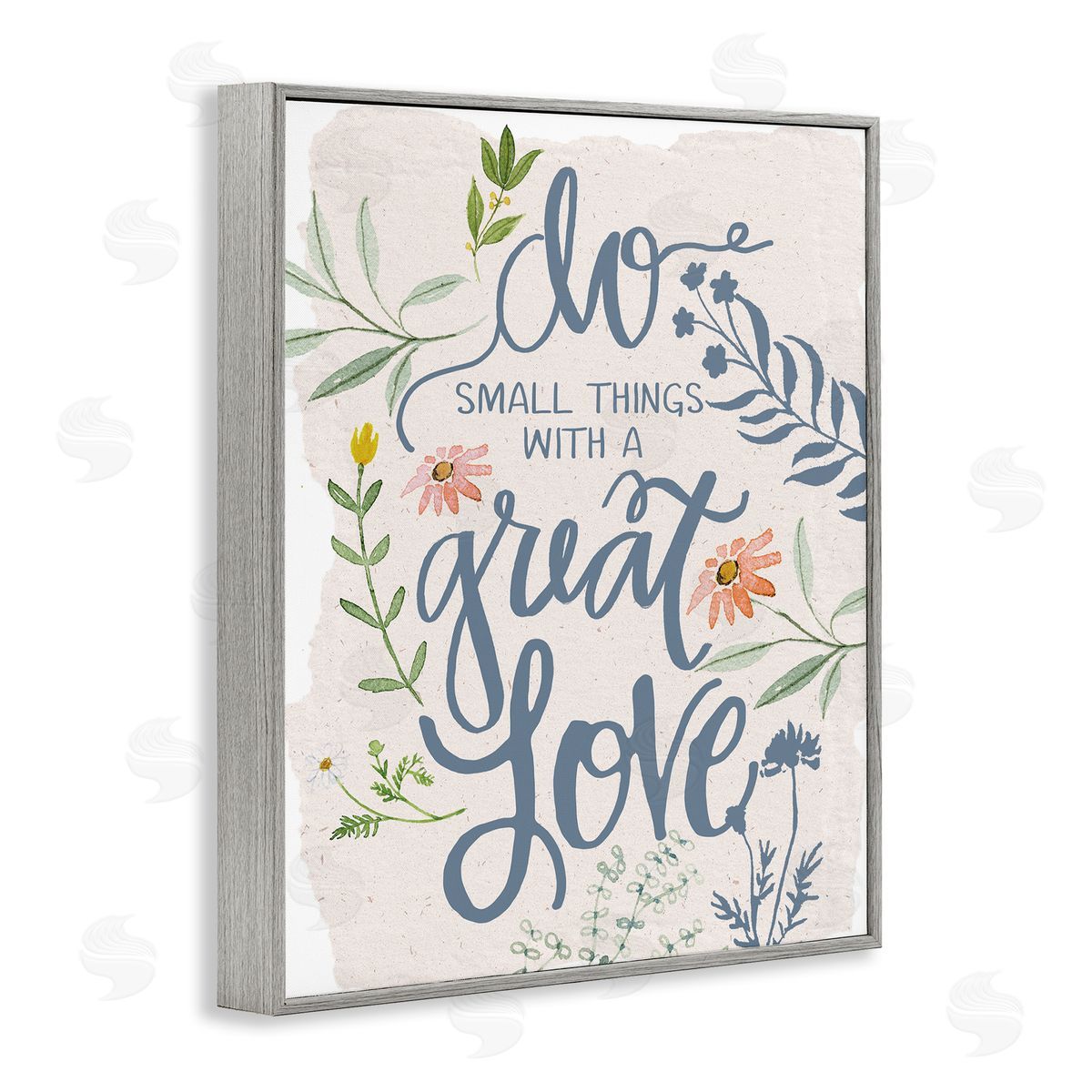 Dogwood Portfolio Do Small Things With Great Love Sentiment Blooming Florals