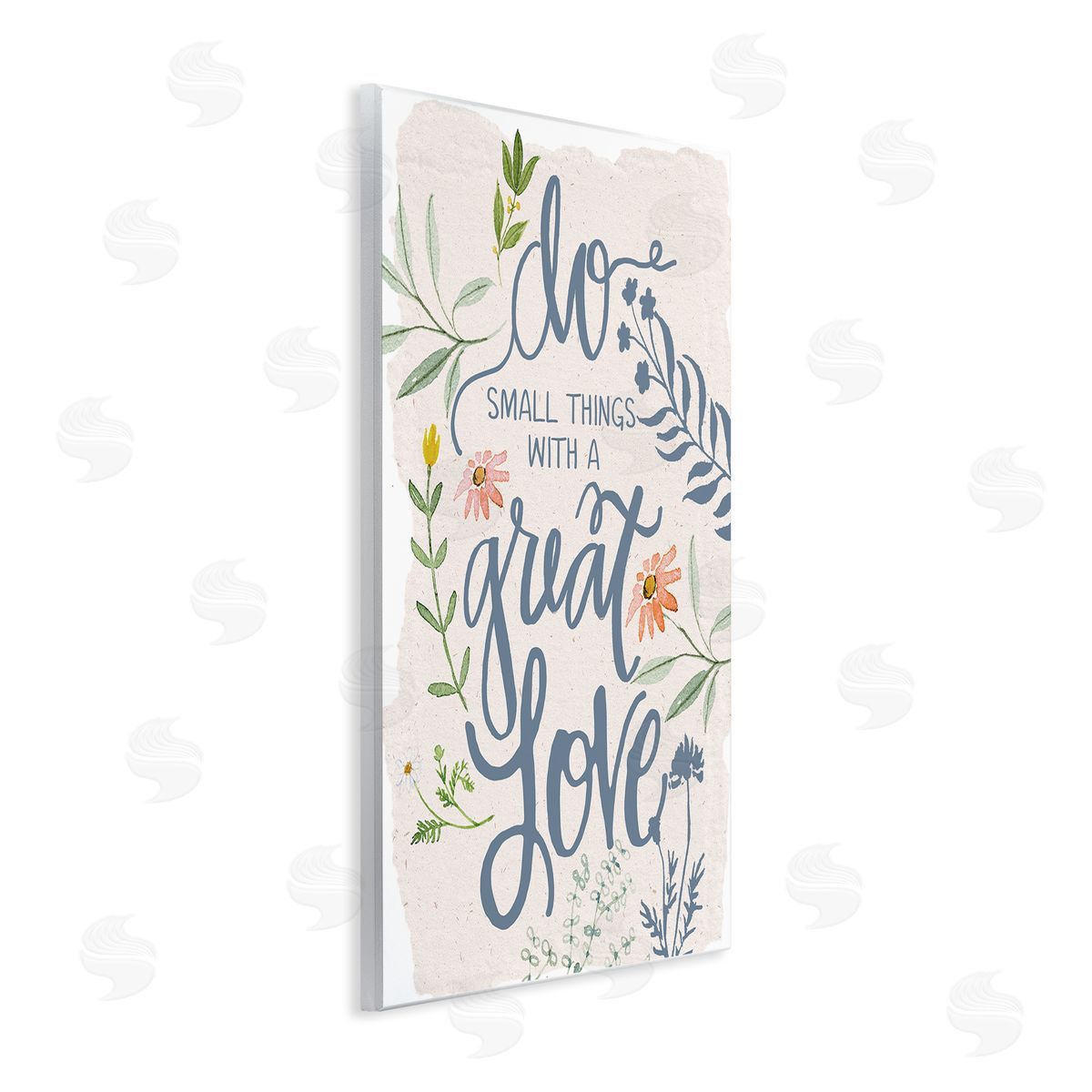 Dogwood Portfolio Do Small Things With Great Love Sentiment Blooming Florals