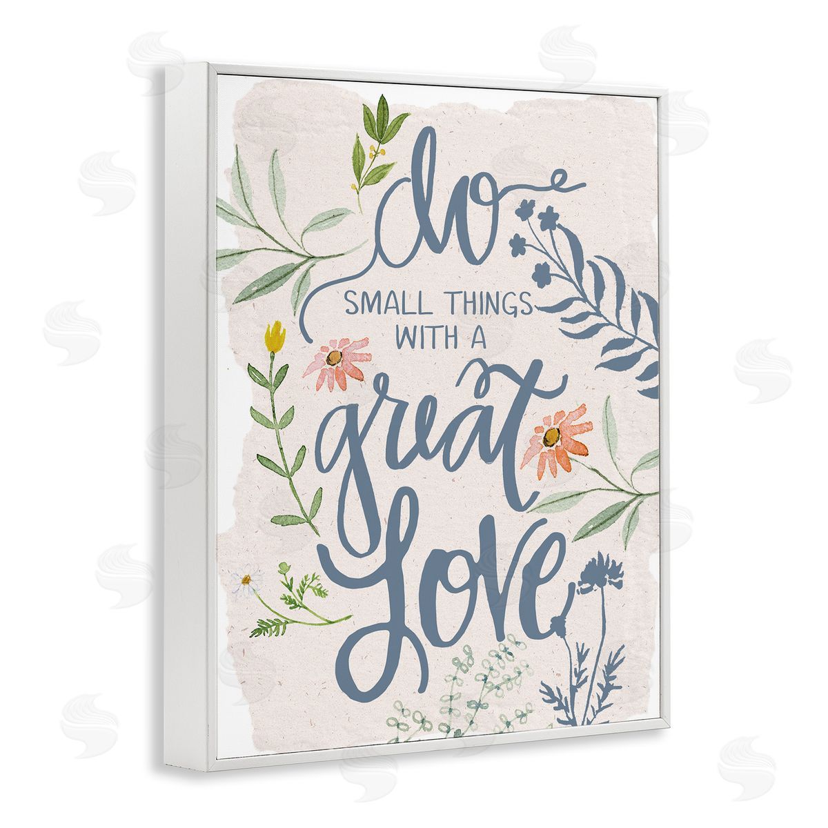 Dogwood Portfolio Do Small Things With Great Love Sentiment Blooming Florals
