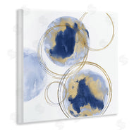 Natalie Harris | Golden Rings and Circles Abstraction