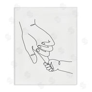 JJ Design House LLC | Baby Hands Holding Index Finger