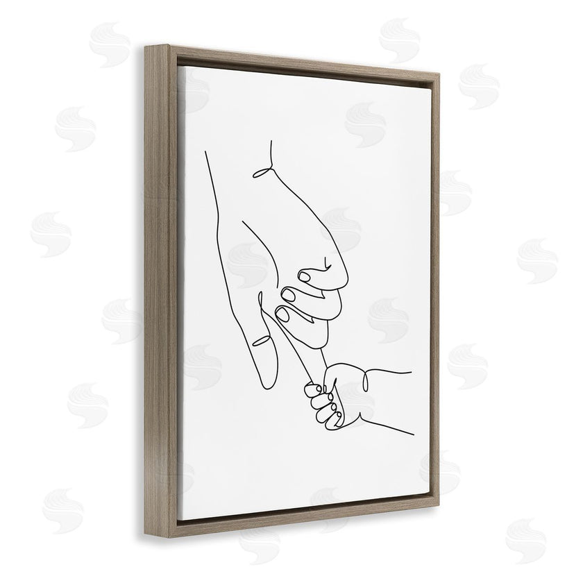 JJ Design House LLC | Baby Hands Holding Index Finger