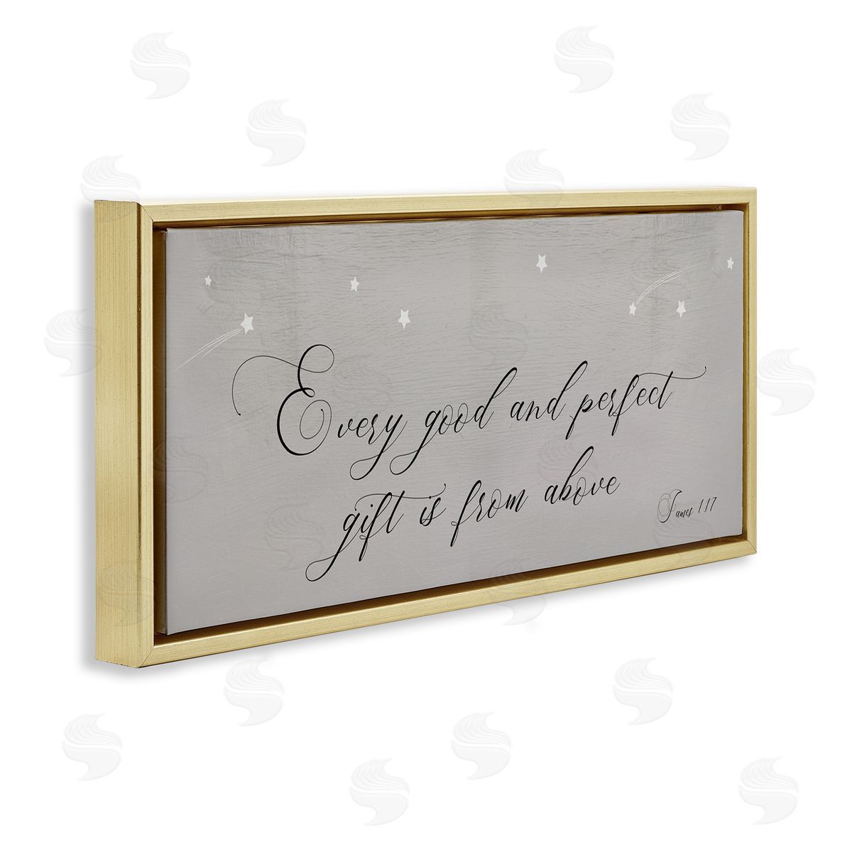 Stupell Studio Gift fr_sideom Above James 1:17 Proverbs Shooting Stars