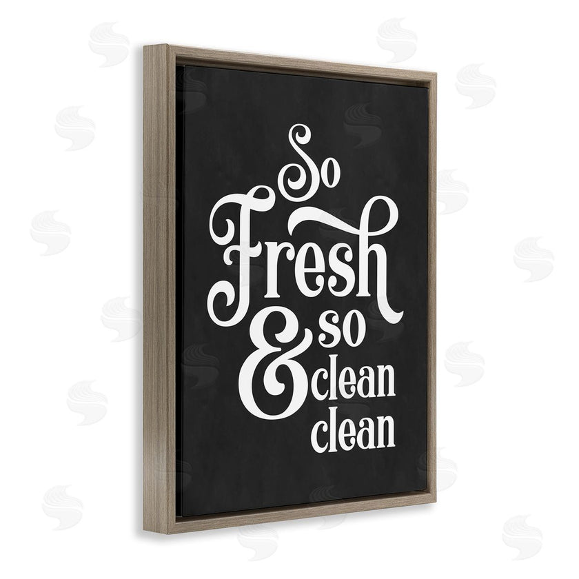Lettered and Lined | So Fresh & Clean Laundry Phrase