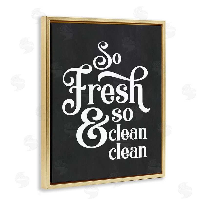 Lettered and Lined | So Fresh & Clean Laundry Phrase