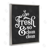 Lettered and Lined | So Fresh & Clean Laundry Phrase
