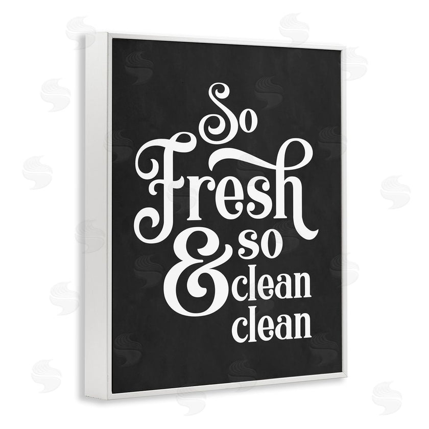 Lettered and Lined | So Fresh & Clean Laundry Phrase