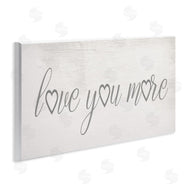 Stupell Studio | Love You More Heart Icon