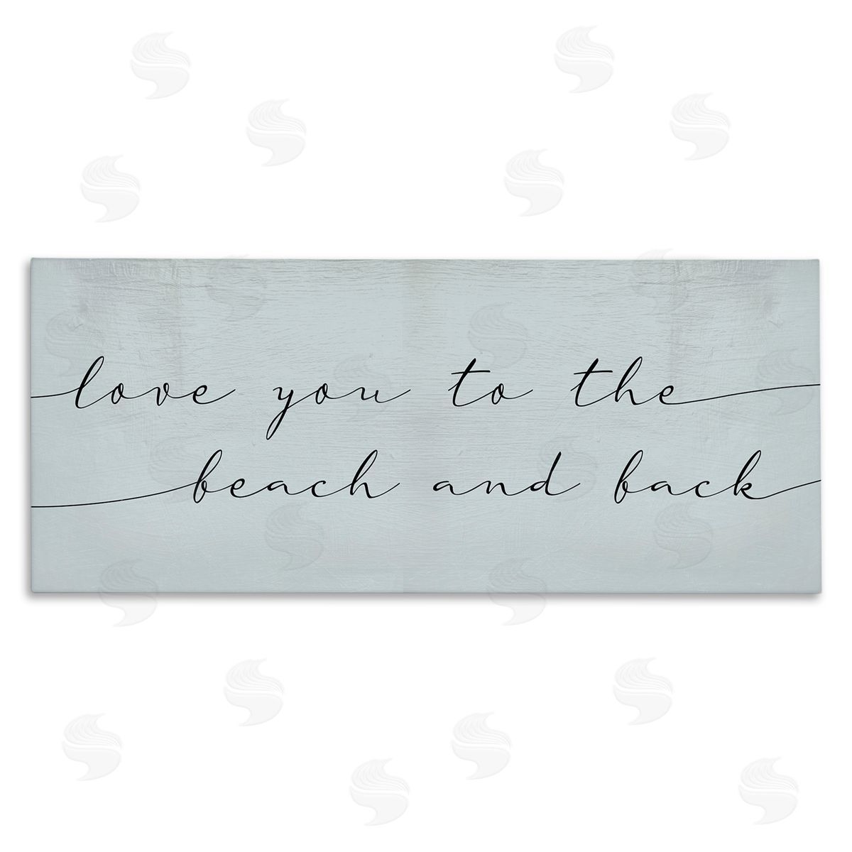 Love You Beach & Back Canvas Wall Art, Home Decor by Stupell Studio