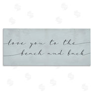 Stupell Studio | Love You Beach & Back
