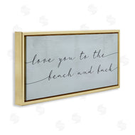 Stupell Studio | Love You Beach & Back