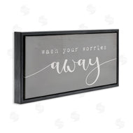 Stupell Studio | Wash Your Worries Away Phrase