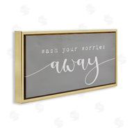 Stupell Studio | Wash Your Worries Away Phrase