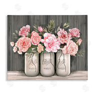 Ziwei Li | Blossoming Pink Rose Bouquets