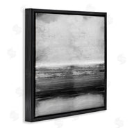 Taylor Hamilton | Monochromatic Grey Rustic Abstraction