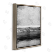 Taylor Hamilton | Monochromatic Grey Rustic Abstraction