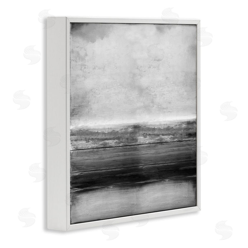 Taylor Hamilton | Monochromatic Grey Rustic Abstraction