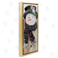 Lanie Loreth | Rustic Winter Snowman Wink