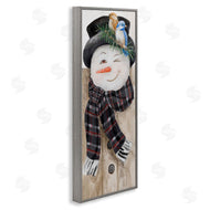 Lanie Loreth | Rustic Winter Snowman Wink