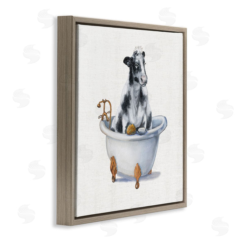 Donna Brooks | Dairy Cow in Bathtub