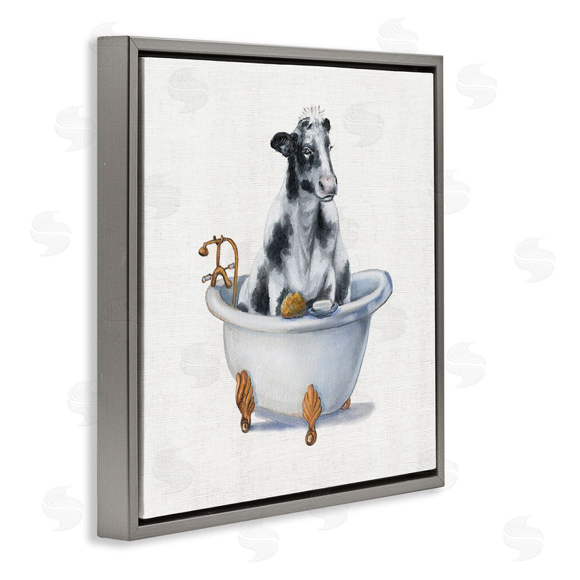 Donna Brooks | Dairy Cow in Bathtub