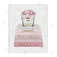 Amanda Greenwood | Pink Rose Bouquet Bookstack