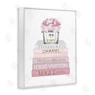 Amanda Greenwood | Pink Rose Bouquet Bookstack