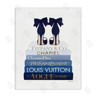 Amanda Greenwood | Navy Blue Heels Chic Bookstack