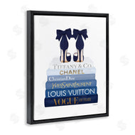 Amanda Greenwood | Navy Blue Heels Chic Bookstack