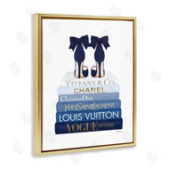 Amanda Greenwood | Navy Blue Heels Chic Bookstack