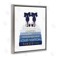 Amanda Greenwood | Navy Blue Heels Chic Bookstack