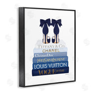 Amanda Greenwood | Navy Blue Heels Chic Bookstack