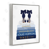 Amanda Greenwood | Navy Blue Heels Chic Bookstack