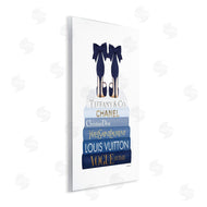 Amanda Greenwood | Navy Blue Heels Chic Bookstack