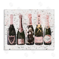 Amanda Greenwood | Chic Pink Rose Bottles