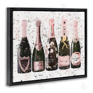 Amanda Greenwood | Chic Pink Rose Bottles
