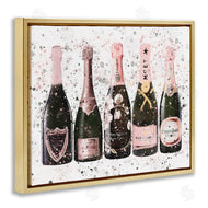 Amanda Greenwood | Chic Pink Rose Bottles