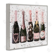 Amanda Greenwood | Chic Pink Rose Bottles