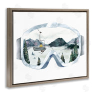 Ziwei Li | Ski Mountain Reflection in Goggles